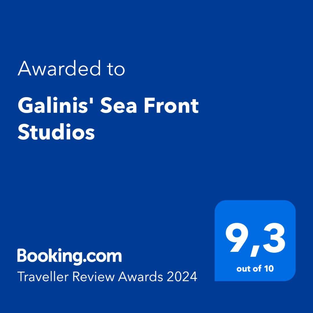 Galinis' Sea Front Studios Nea Kallikrateia Exterior foto